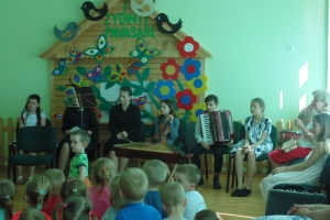 Svečiai iš Vilkaviškio muzikos mokyklos